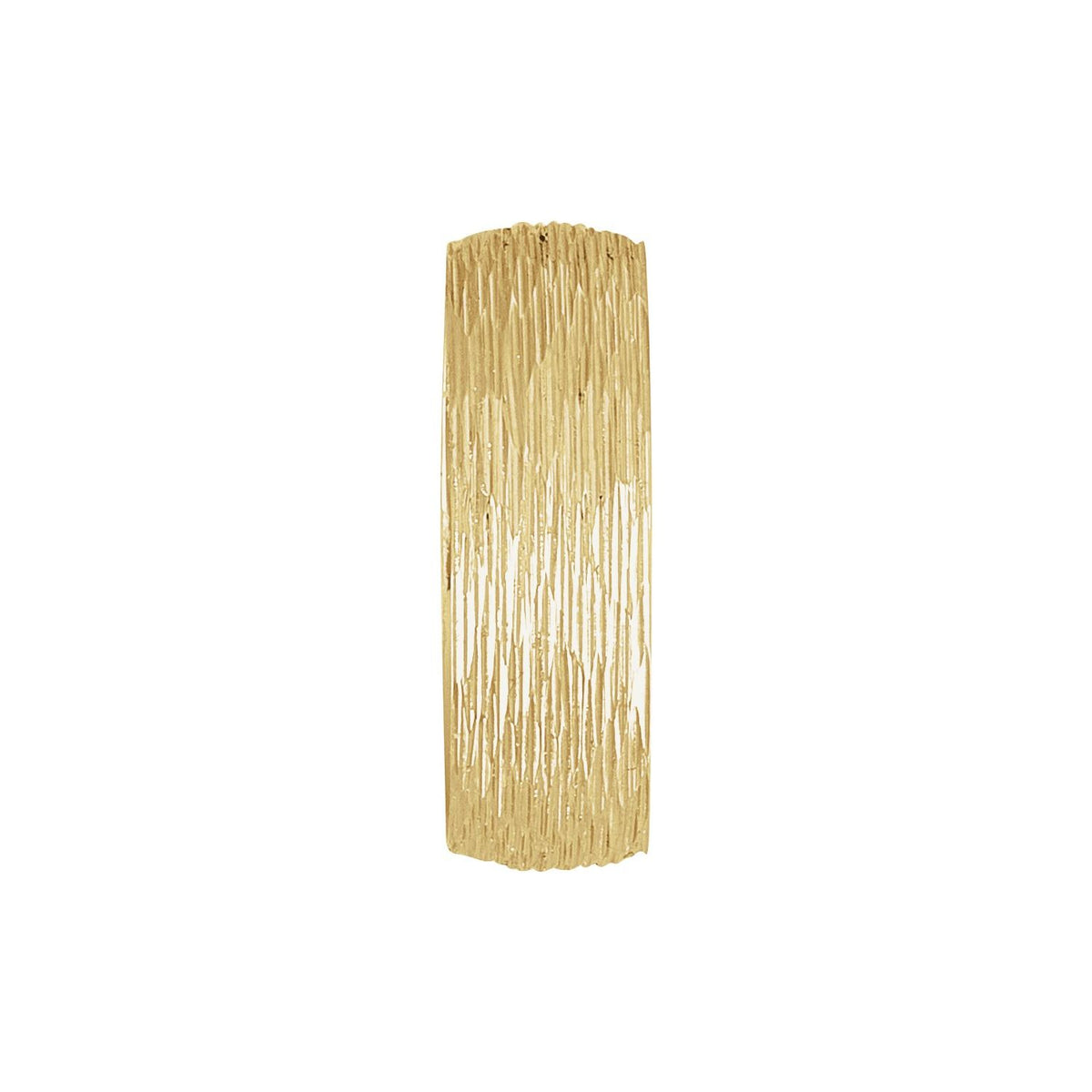 Tree Bark-Inspired Comfort-Fit Flat Band, 4 mm
