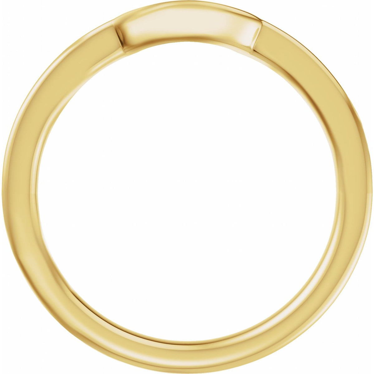 Band for 9x7 mm Oval Ring