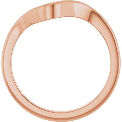 Band for 7x4.5 mm Pear Ring
