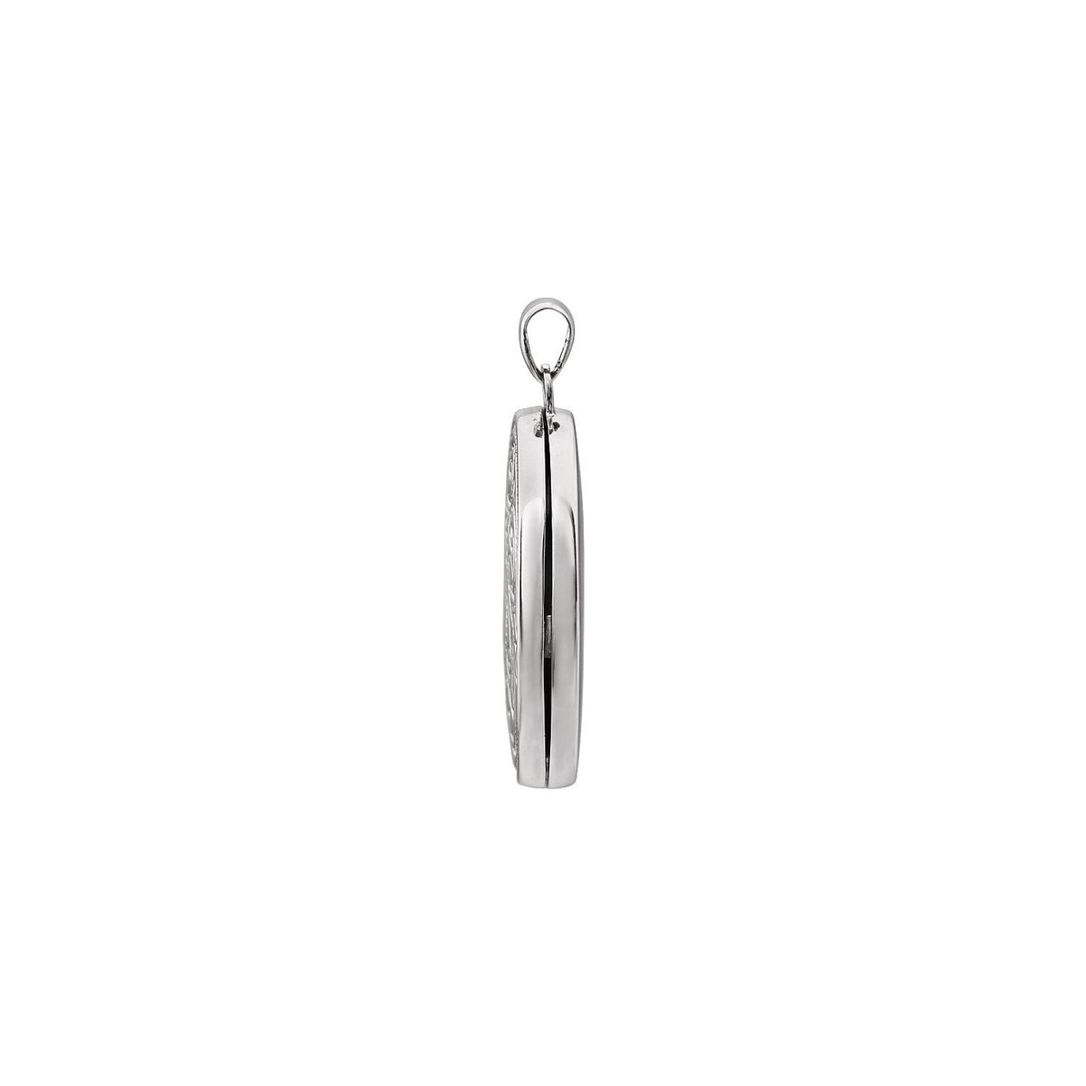 Sterling Silver Oval Locket