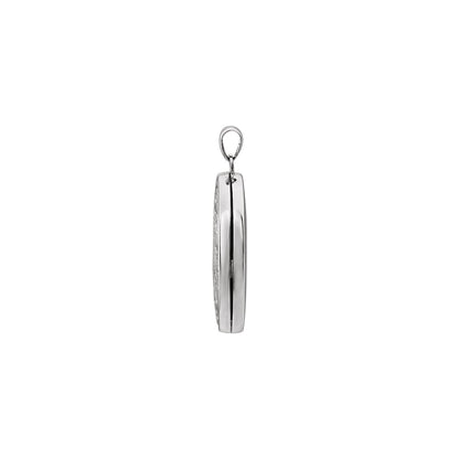 Sterling Silver Oval Locket
