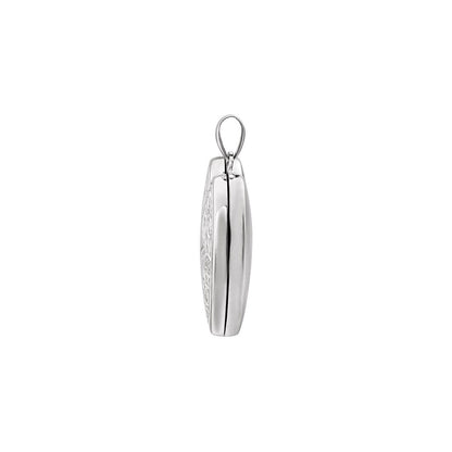 Engravable Heart Locket, 26.3 x 21.9 mm