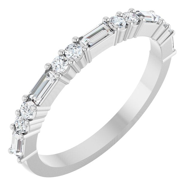 3/8 CTW Natural Diamond Anniversary Band, 1.7 mm