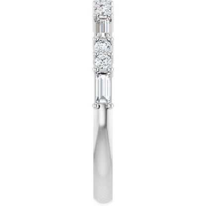 3/8 CTW Natural Diamond Anniversary Band, 1.7 mm