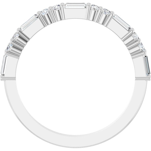 3/8 CTW Natural Diamond Anniversary Band, 1.7 mm