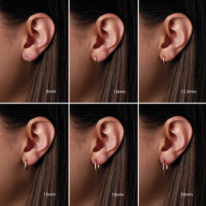 Hinged Hoop Earring (87384)