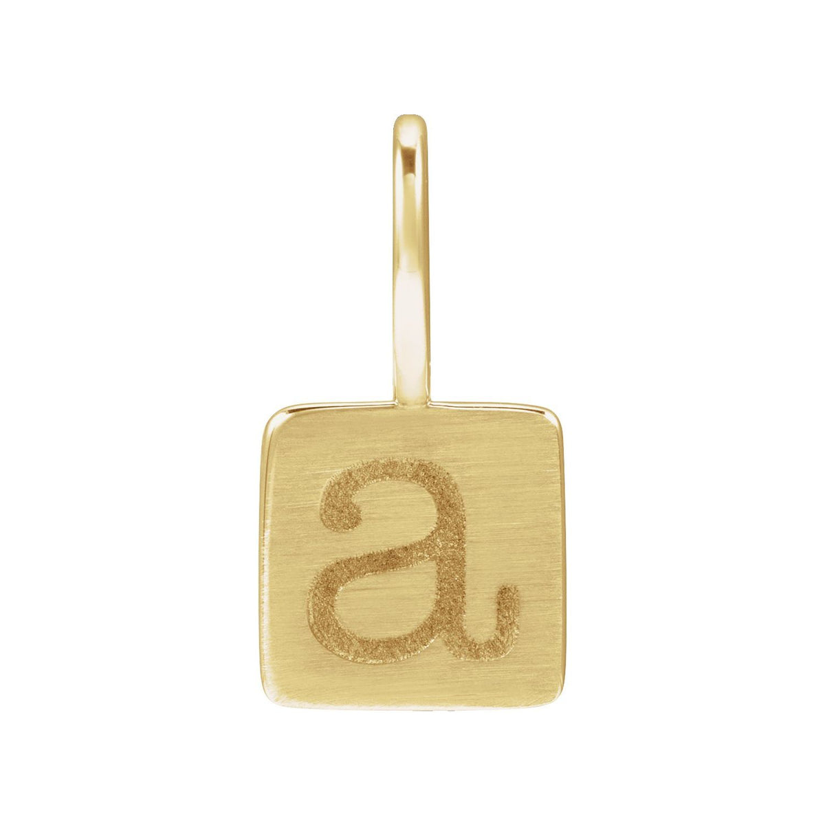 Engravable Geometric Pendant