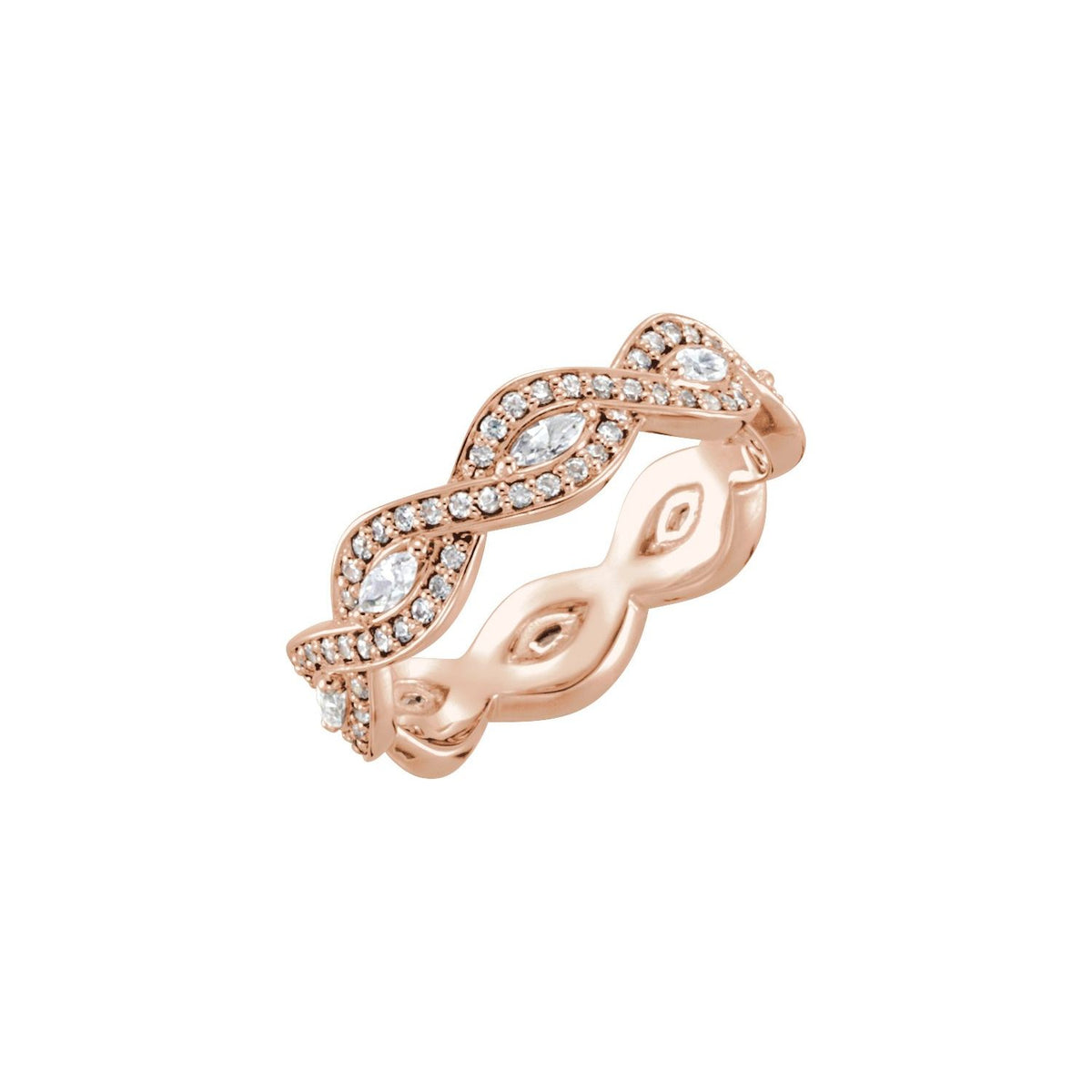 9/10 CTW Natural Diamond Eternity Band, 5.4 mm