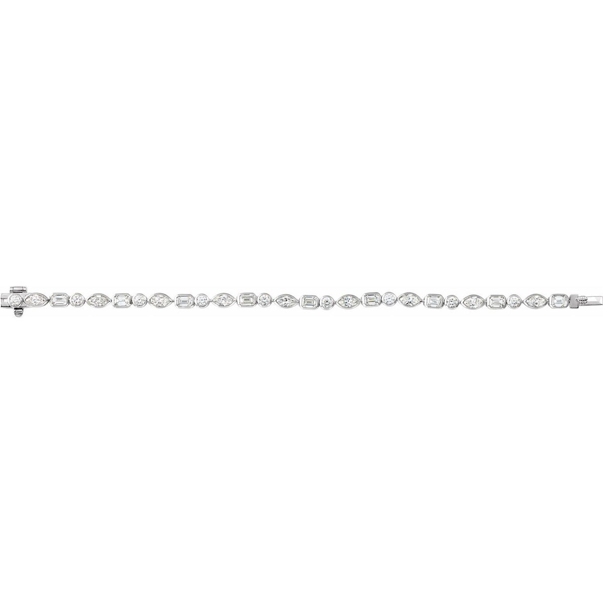 7 1/8 CTW Lab-Grown Diamond Line 7" Bracelet