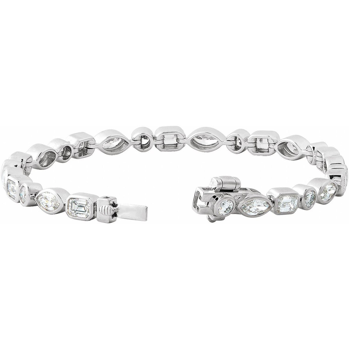 7 1/8 CTW Lab-Grown Diamond Line 7" Bracelet