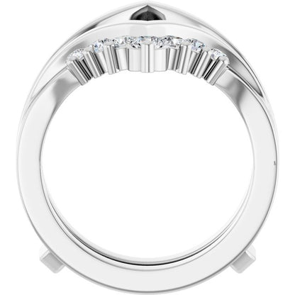 3/4 CT Lab-Grown Diamond Ring Guard
