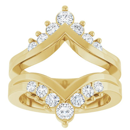 3/4 CT Lab-Grown Diamond Ring Guard