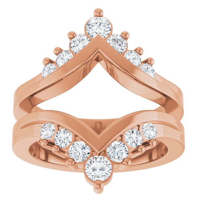 3/4 CT Natural Diamond Ring Guard
