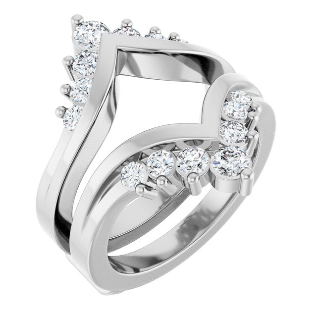 3/4 CT Lab-Grown Diamond Ring Guard