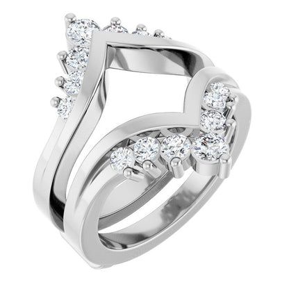 3/4 CT Lab-Grown Diamond Ring Guard
