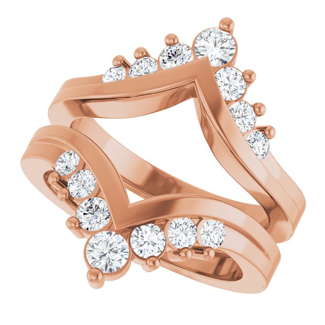 3/4 CT Natural Diamond Ring Guard