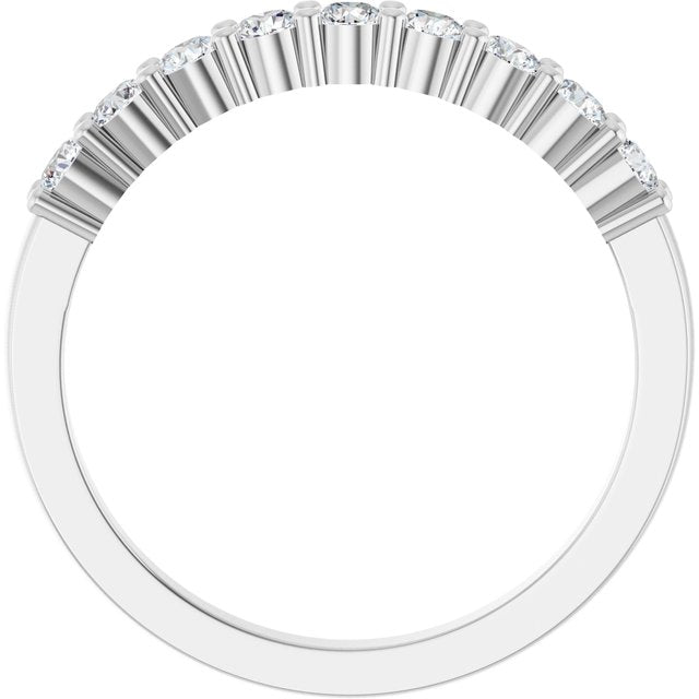 1/2 CTW Natural Diamond Anniversary Band, 2.5 mm