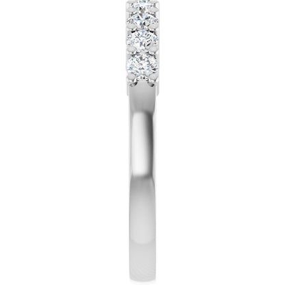 1/2 CTW Natural Diamond Anniversary Band, 2.5 mm
