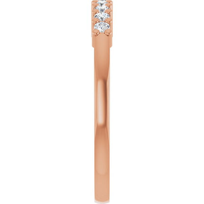 1/5 CTW Natural Diamond Anniversary Band, 2.9 mm
