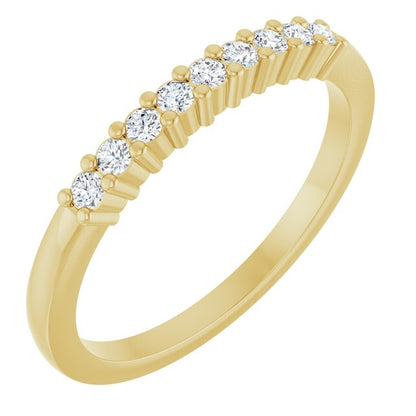 1/5 CTW Natural Diamond Anniversary Band, 2.9 mm