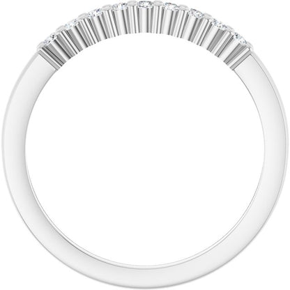 1/5 CTW Natural Diamond Anniversary Band, 2.9 mm