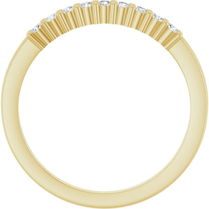 1/5 CTW Natural Diamond Anniversary Band, 2.9 mm