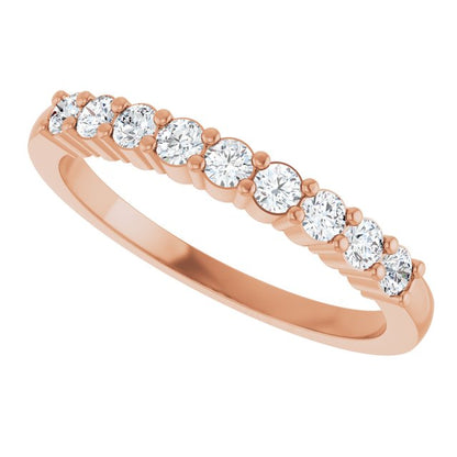 1/3 CTW Natural Diamond Anniversary Band, 2.7 mm