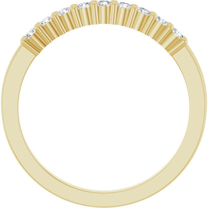 1/4 CTW Natural Diamond Anniversary Band, 2.2 mm
