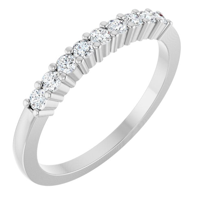 1/4 CTW Natural Diamond Anniversary Band, 2.2 mm