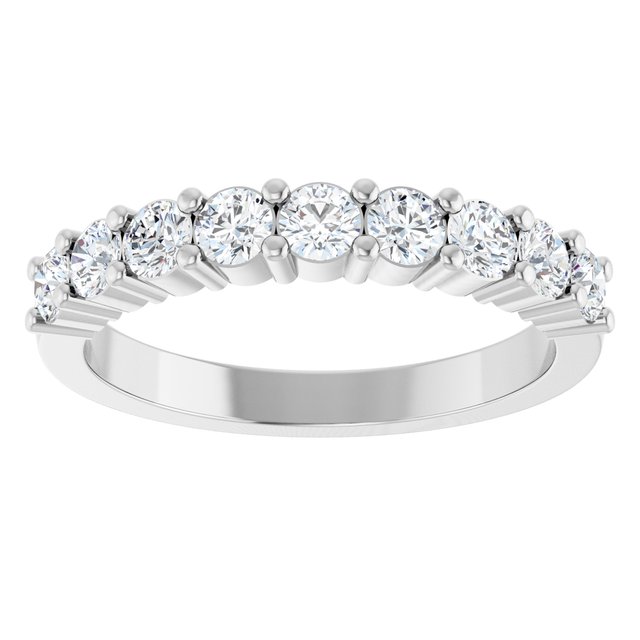 3/4 CTW Natural Diamond Anniversary Band, 2.9 mm