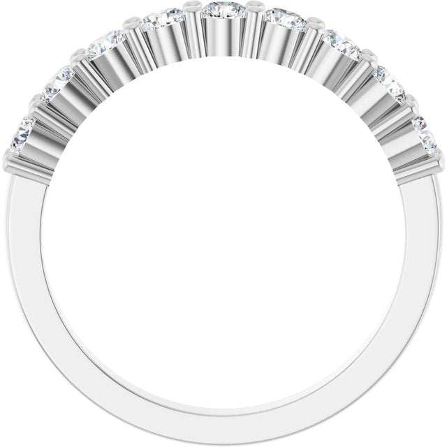 3/4 CTW Natural Diamond Anniversary Band, 2.9 mm