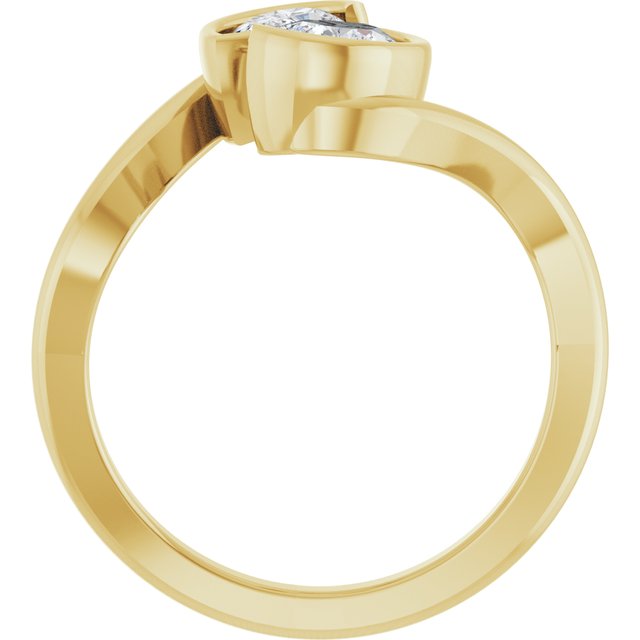 2 3/4 CTW Lab-Grown Diamond Two-Stone Engagement Ring