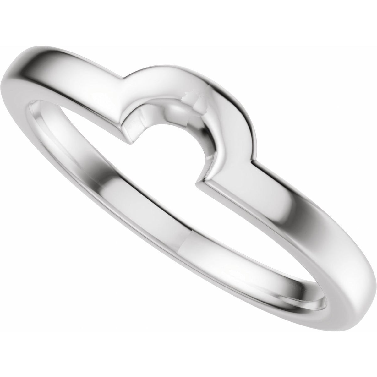 Band for 7x5 mm Elongated Cushion Ring