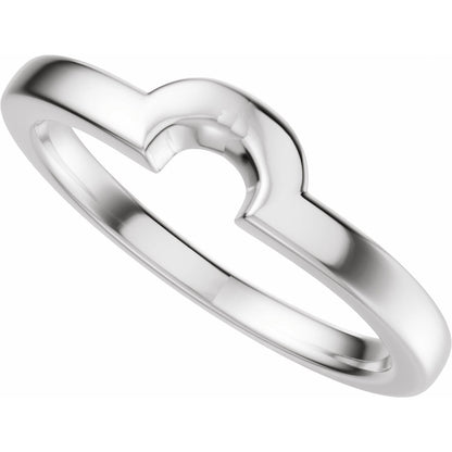 Band for 7x5 mm Elongated Cushion Ring