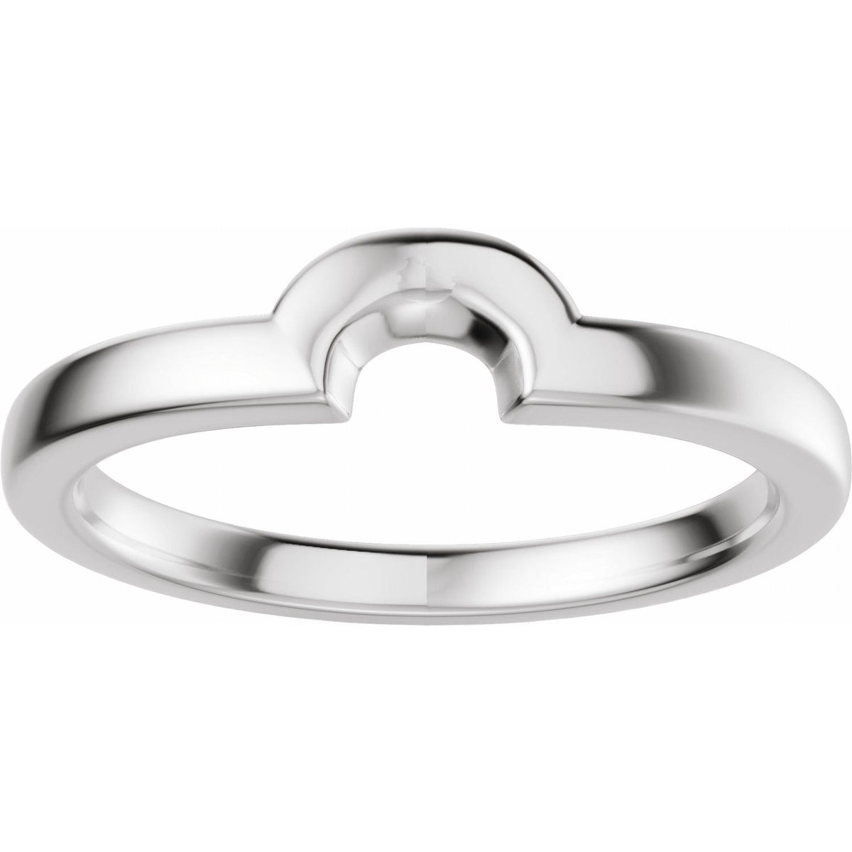 Band for 7x5 mm Elongated Cushion Ring