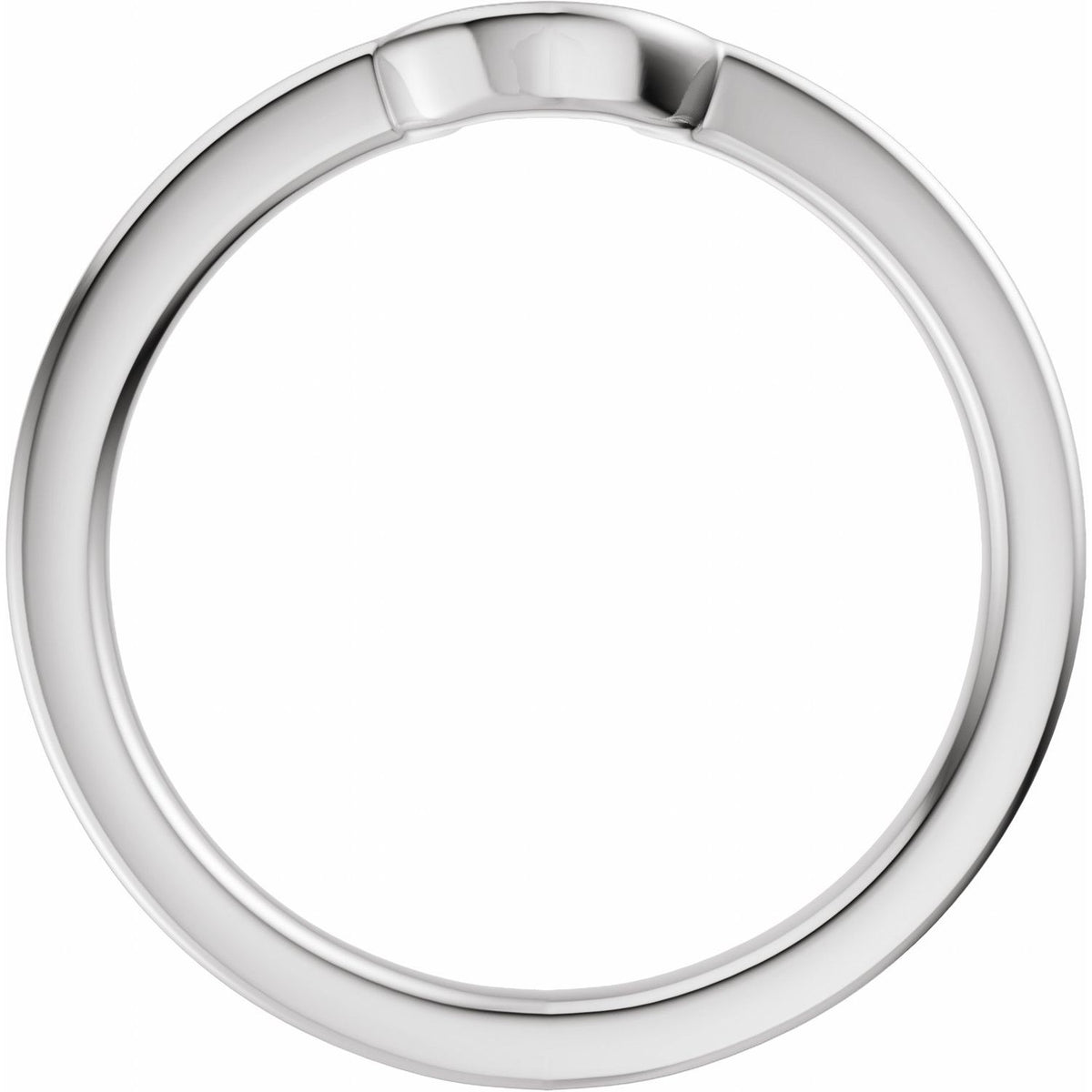 Band for 7x5 mm Elongated Cushion Ring