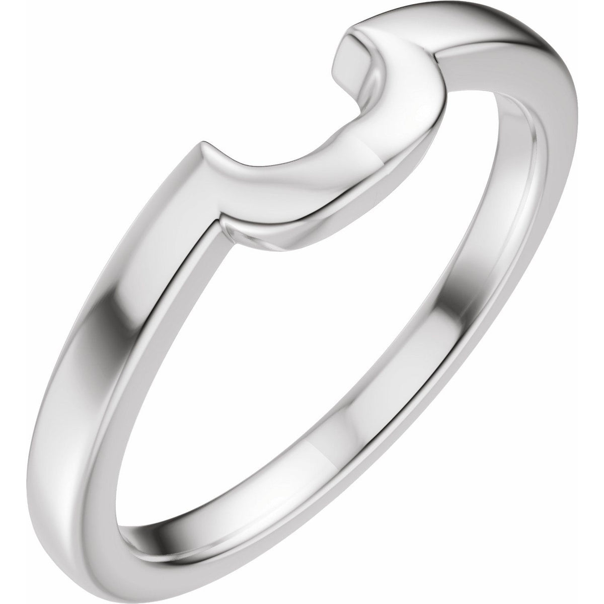 Band for 8x6 mm Elongated Cushion Ring