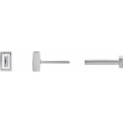 .07 CT Lab-Grown Diamond Stud Earring