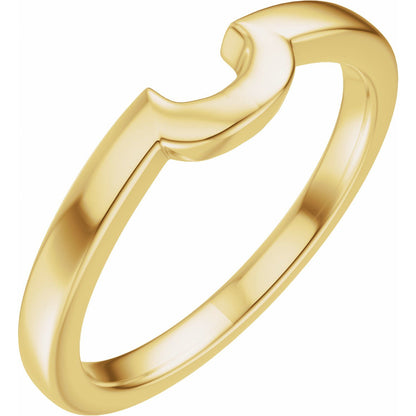 Band for 7x5 mm Elongated Cushion Ring