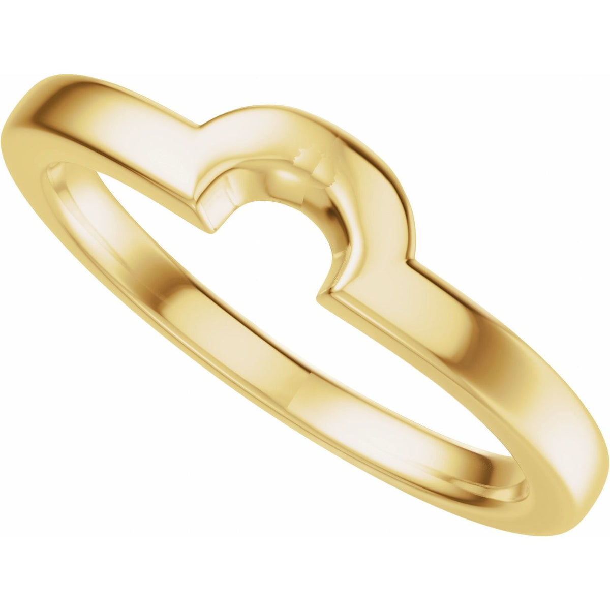 Band for 7x5 mm Elongated Cushion Ring