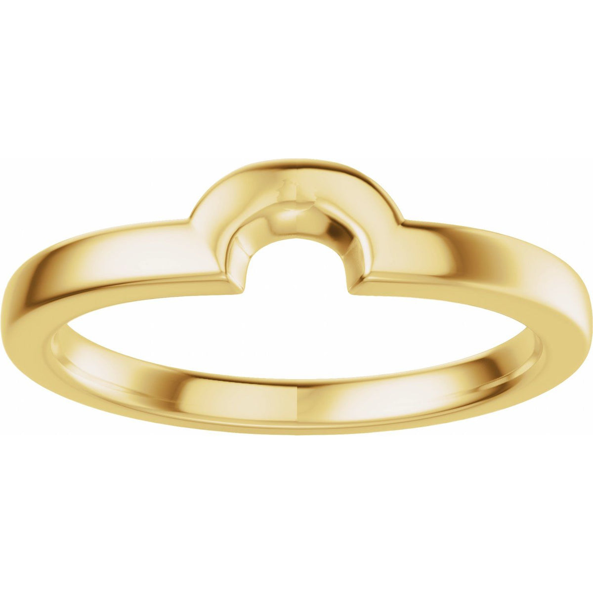 Band for 7x5 mm Elongated Cushion Ring