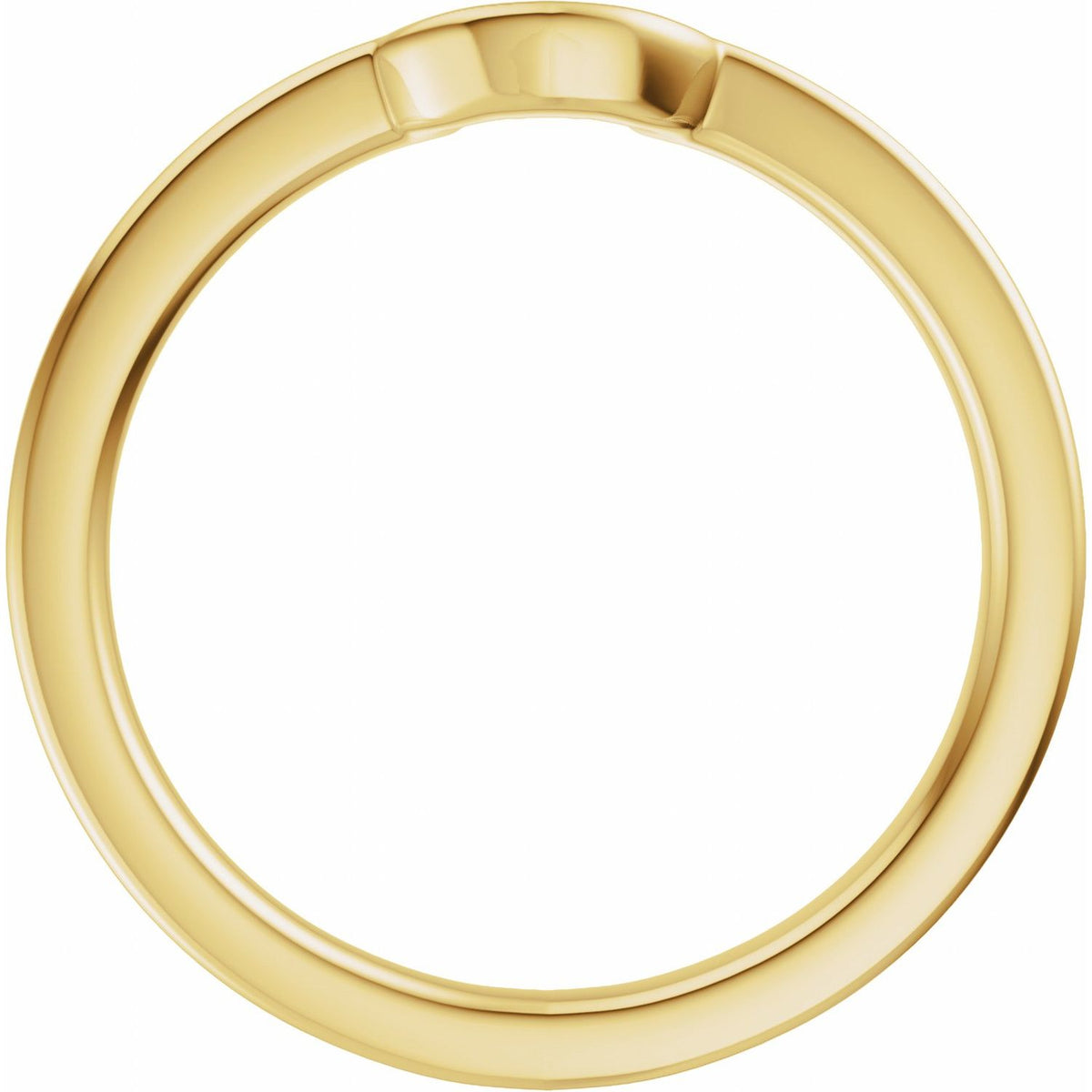 Band for 7x5 mm Elongated Cushion Ring
