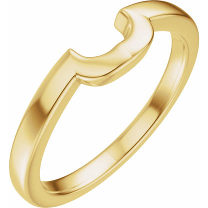 Band for 8x6 mm Elongated Cushion Ring