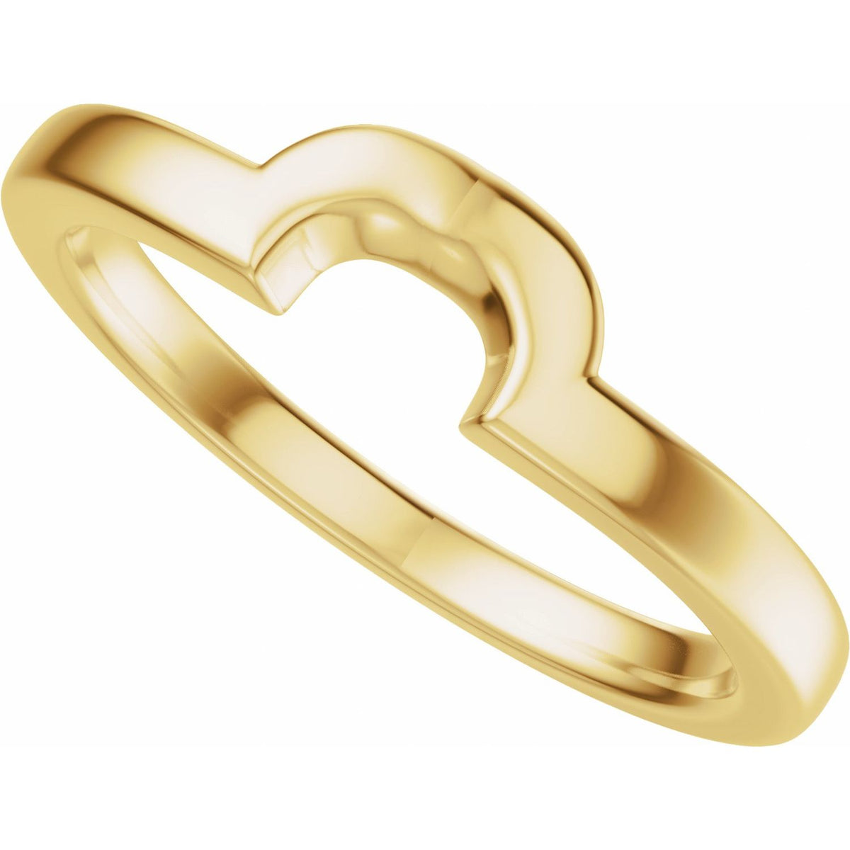 Band for 8x6 mm Elongated Cushion Ring