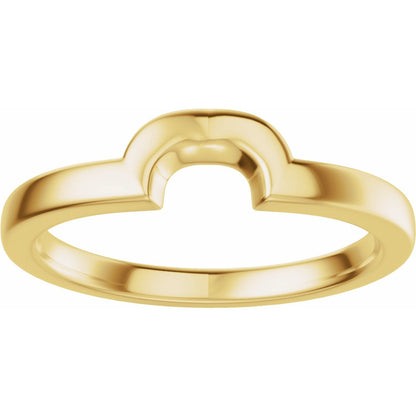 Band for 8x6 mm Elongated Cushion Ring