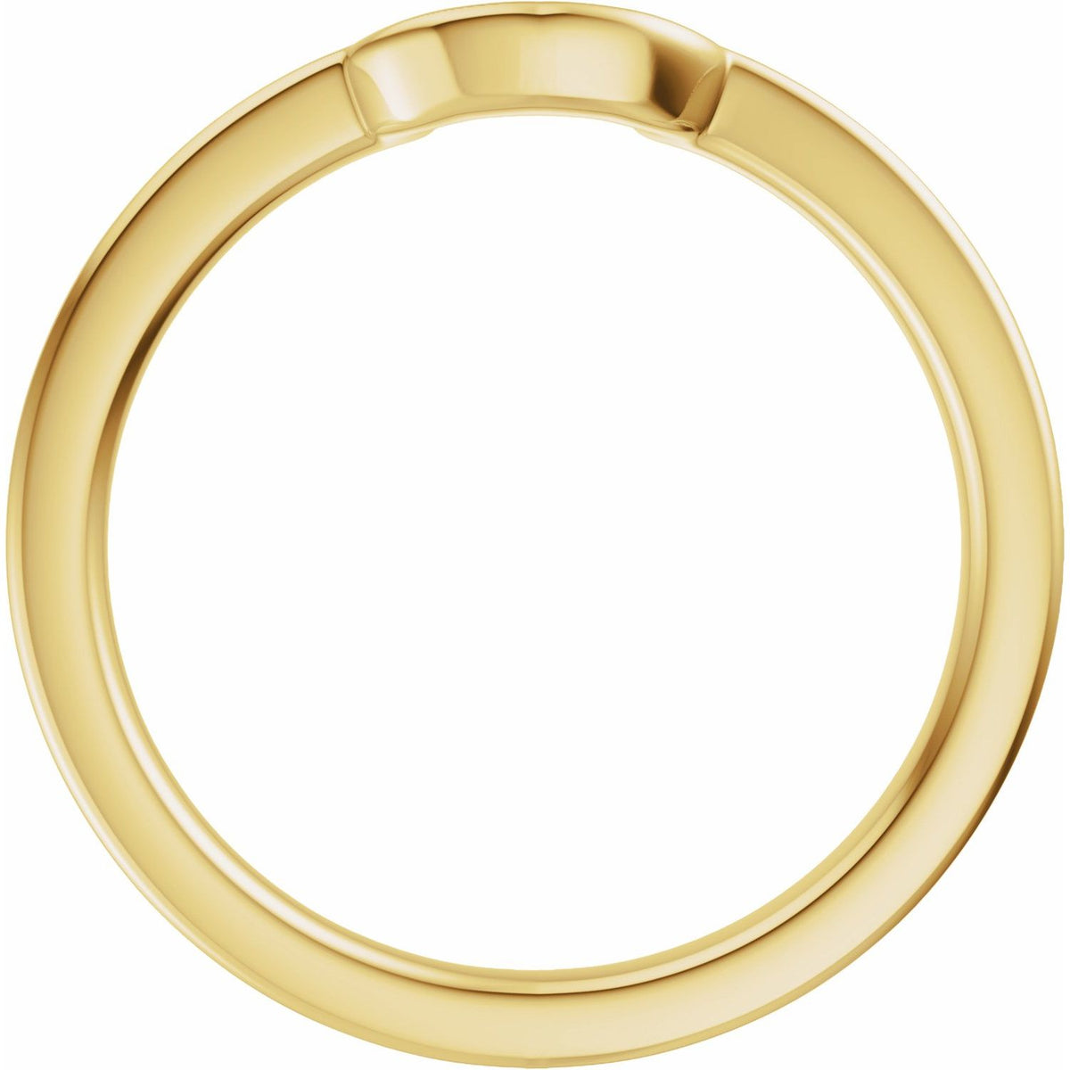 Band for 8x6 mm Elongated Cushion Ring