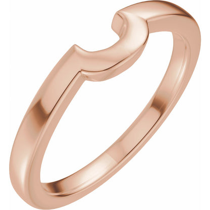 Band for 7x5 mm Elongated Cushion Ring