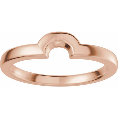 Band for 7x5 mm Elongated Cushion Ring