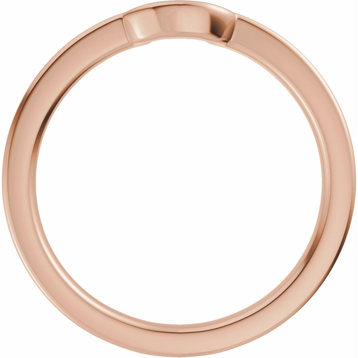 Band for 7x5 mm Elongated Cushion Ring