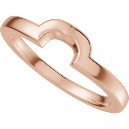 Band for 8x6 mm Elongated Cushion Ring